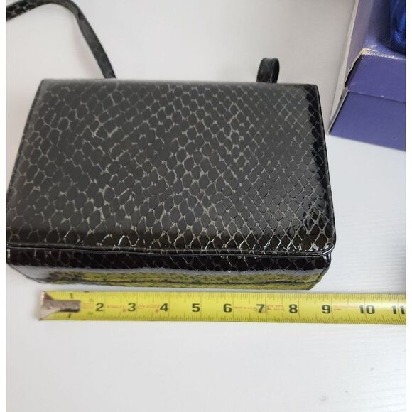 Vintage Stuart Weitzman Snake Skin Purse w/ Box - Picture 9 of 12